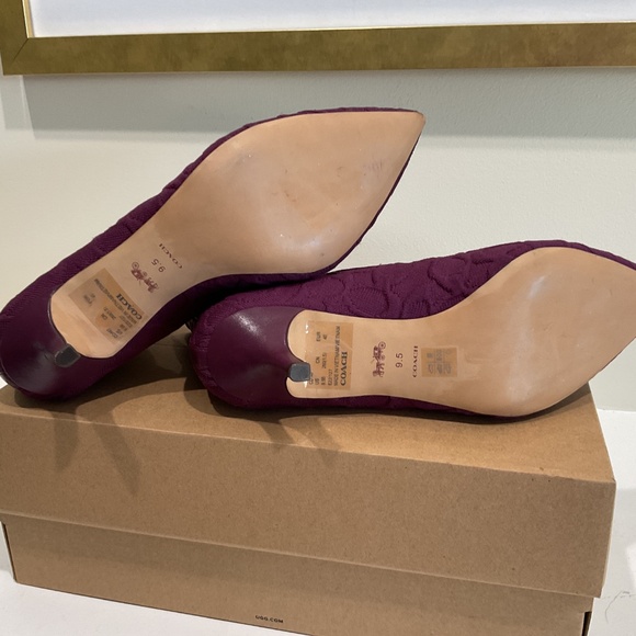 Coach Jade Knit Booties NWT - Picture 4 of 6